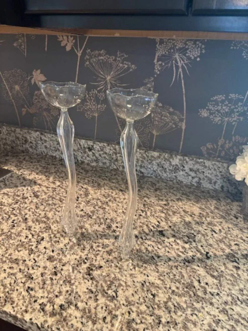 NEW Crate & Barrel set of candle sticks - SALE! Wedding/Anniversary gift / decor